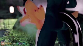 Fox Girl Gets Fucked by Shadow Demon - VSFurry