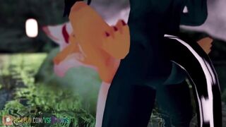 Fox Girl Gets Fucked by Shadow Demon - VSFurry
