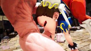 Chun-Li Street Fight