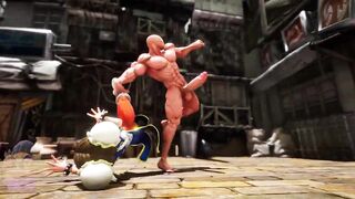 Chun-Li Street Fight