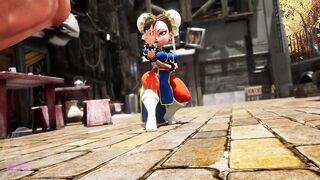 Chun-Li Street Fight