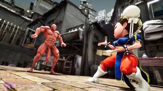Chun-Li Street Fight