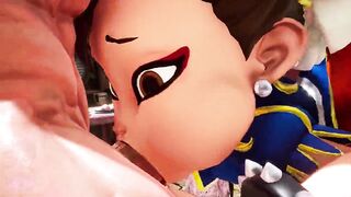 Chun-Li Street Fight