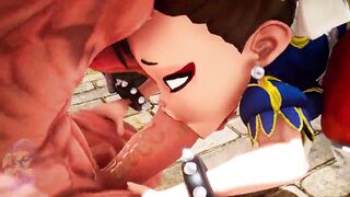 Chun-Li Street Fight