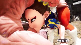 Chun-Li Street Fight