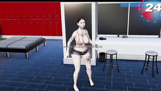 Hot & Sexy 3D Girl Dances.