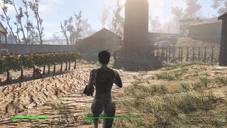 Tattooed Women in Fallout. Sex with Kindling Music | PC Gameplay
