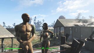 Tattooed Women in Fallout. Sex with Kindling Music | PC Gameplay