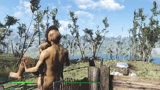 Tattooed Women in Fallout. Sex with Kindling Music | PC Gameplay