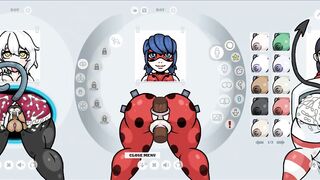 Fapwall [rule 34 Hentai Game] Miracolous Ladybug Huge Black Cocks DP