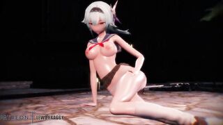 Genshin Impact - Eula Dancing for you [UNCENSORED HENTAI 4K]