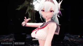 Genshin Impact - Eula Dancing for you [UNCENSORED HENTAI 4K]