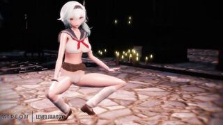 Genshin Impact - Eula Dancing for you [UNCENSORED HENTAI 4K]