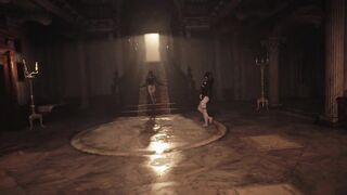 Resident Evil 8 - Nude Lady Dimitrescu & Bottomless Vampire Daughters Resident Evil Village: NEW