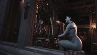 Resident Evil 8 - Peeping Big Booty Nude Lady Dimitrescu Resident Evil Village: Rest while you can