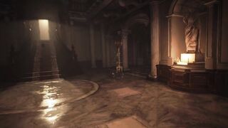 Resident Evil 8 Naked Dimitrescu's Daughters & Nude Lady Dimitrescu Black Lace Lingerie RE Village: