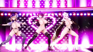 Mmd Genshin Impact MILF with out Nipple Tape Hot and Sexy 3d Hentai