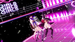 Mmd Exposed Big Nipple with Milky Boobs Hot and Sexy MILF 3d Hentai Genshin Impact