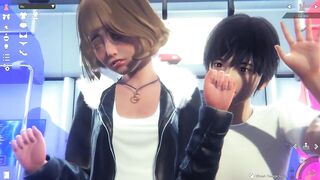 Honey select two – Nami in the metro