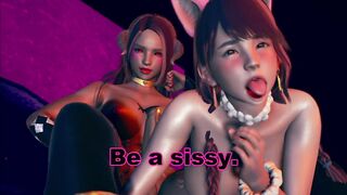 Succubus Change your Mind Sissy - 3d Hentai Animation