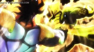 Clint Eastwood wannabe fists man named after a rockstar and an actor while Chinese cartoon music pla