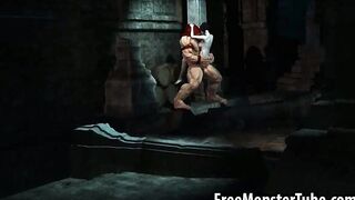 Foxy 3D cartoon babe gets fucked by the Juggernautoutvsdumino-high 2