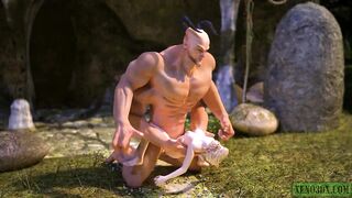 The Titan Monster. 3D hentai