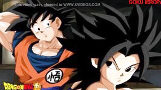 GOKU SE COGE A CAULIFLA