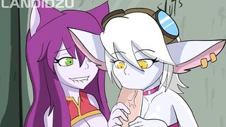r. in the Glory hole by Landidzu