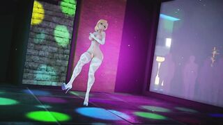 Mmd Glynda Erotic Twerking Ass is Wiggle like Jelly not Gummy Bear