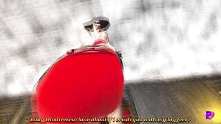 Lady Dimitrescu Crushes you (Growth Animation)