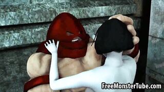 Foxy 3D babe getting fucked hard by The Juggernautnoutvsdumino-high 1