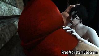 Foxy 3D babe getting fucked hard by The Juggernautnoutvsdumino-high 1
