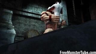 Foxy 3D babe getting fucked hard by The Juggernautnoutvsdumino-high 1