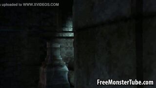 Foxy 3D babe getting fucked hard by The Juggernautnoutvsdumino-high 1