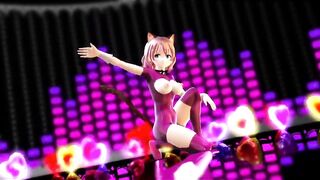 Mmd R18 Shot Chan Pink Latex Suit Hot and Sexy 3d Hentai