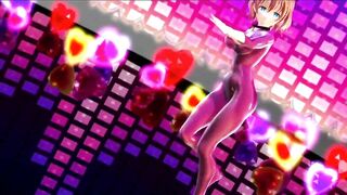 Mmd R18 Shot Chan Pink Latex Suit Hot and Sexy 3d Hentai