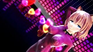 Mmd R18 Shot Chan Pink Latex Suit Hot and Sexy 3d Hentai