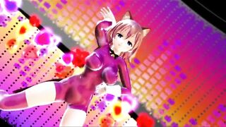 Mmd R18 Shot Chan Pink Latex Suit Hot and Sexy 3d Hentai
