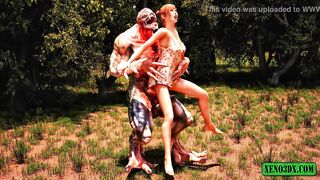 Nightmare Creature. Monster sex 3D