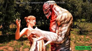 Nightmare Creature. Monster sex 3D