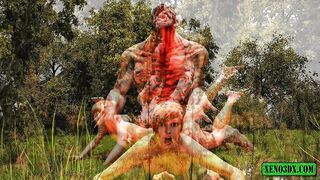 Nightmare Creature. Monster sex 3D