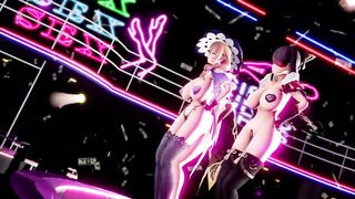 Mmd Genshin Impact MILF with Dirty Panty Smell like Vinegar still Men want to Lick the Clint