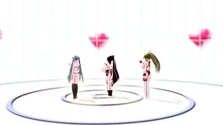 MMD 3D Ariane Cevaille Sister Breast Expansion Dance