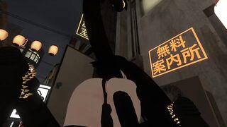 Anime Waifu Rides you in an Alley