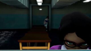 Mei X Miss Pauling Big Futanari Scene