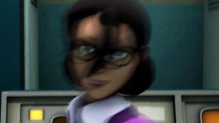 Mei X Miss Pauling Big Futanari Scene