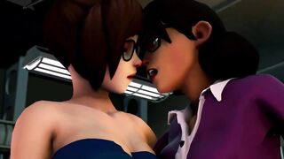 Mei X Miss Pauling Big Futanari Scene