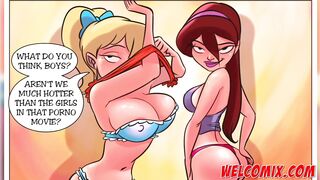 A hot afternoon of studying - The Naughty Home Tittle 6