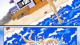 Water be Comic - Giantess Growth Boobs Expansion Hentai Comic